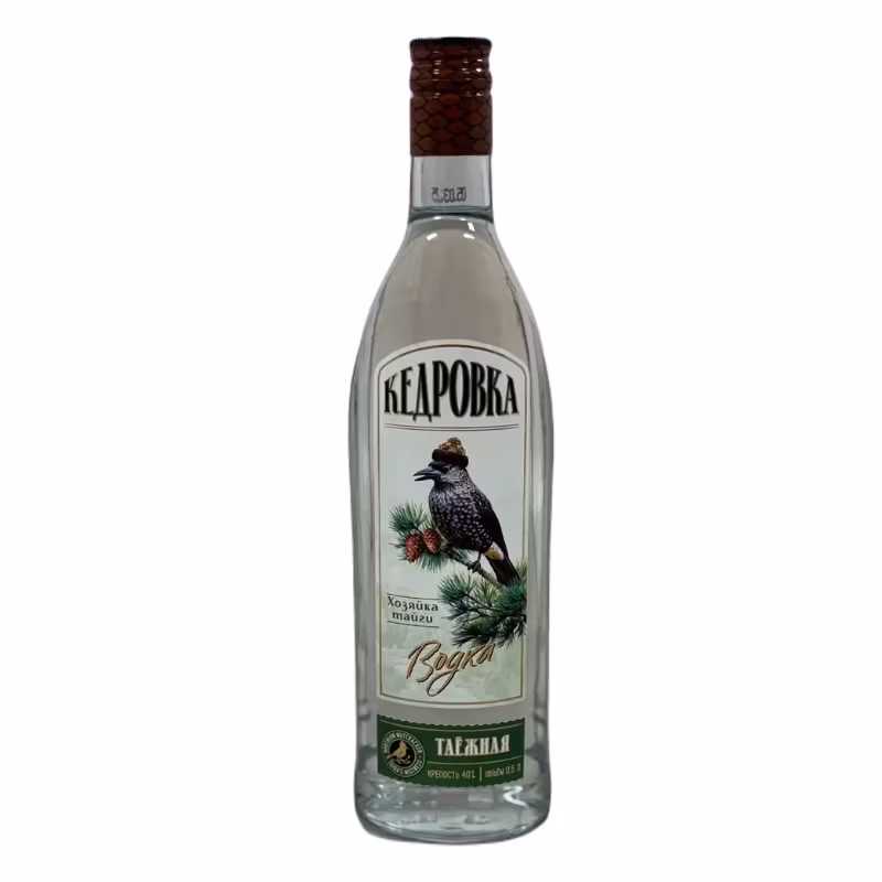 Kedrovka Taeznaya Vodka 40% 0.5 l