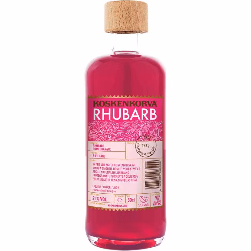 Koskenkorva Rhubarb 21% 0.5 l