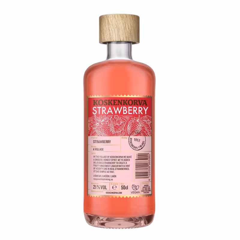 Koskenkorva Strawberry 21% 0.5 l