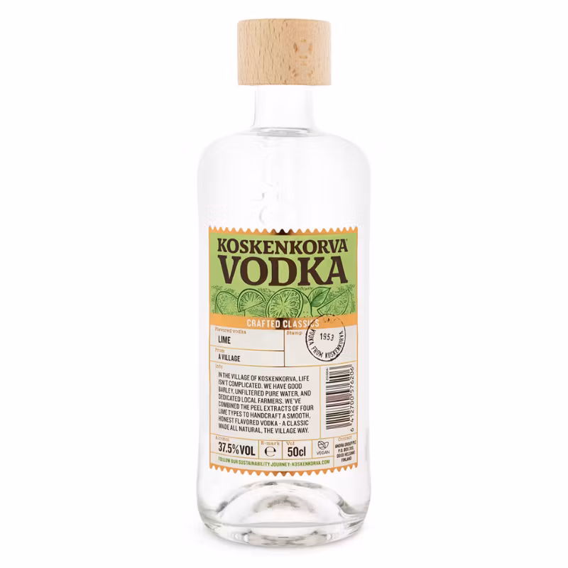 Koskenkorva Vodka Lime 37.5% 0.5 l
