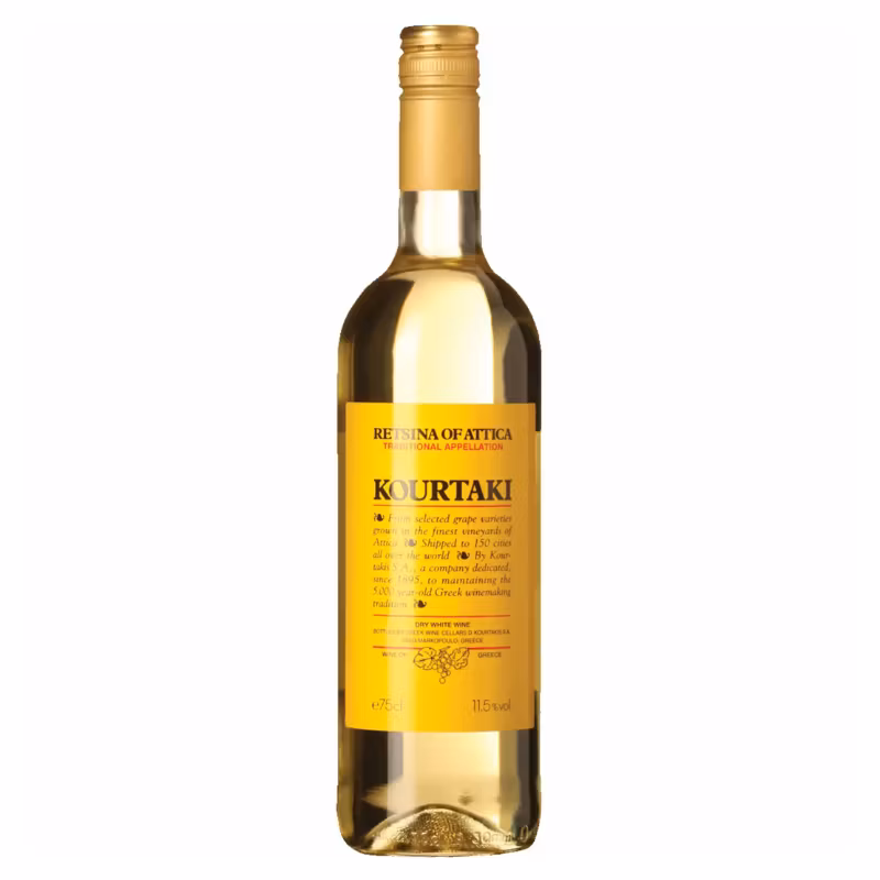 Kourtakis Retsina 12% 0.75 l
