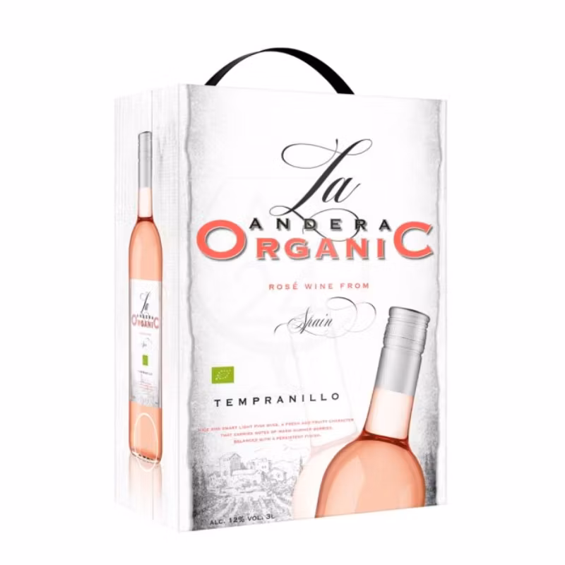 La Andera Organic Rose 12% 3 l BIB
