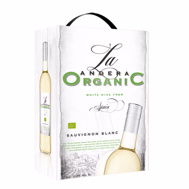 La Andera Organic Sauvignon Blanc 3 l BIB