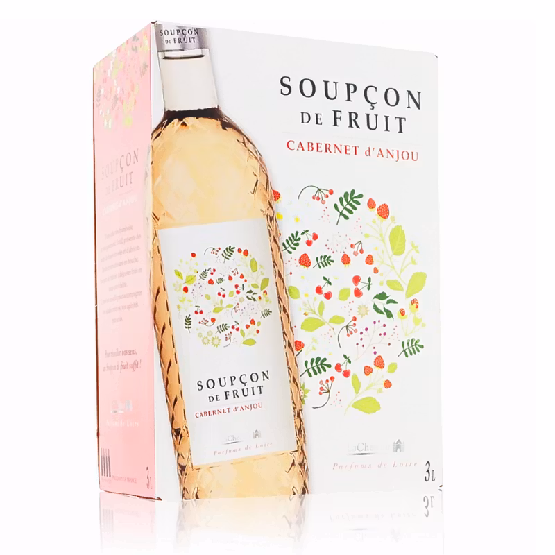 Lacheteau Soupcon de Fruit Cabernet d’Anjou 11% 3 l BIB