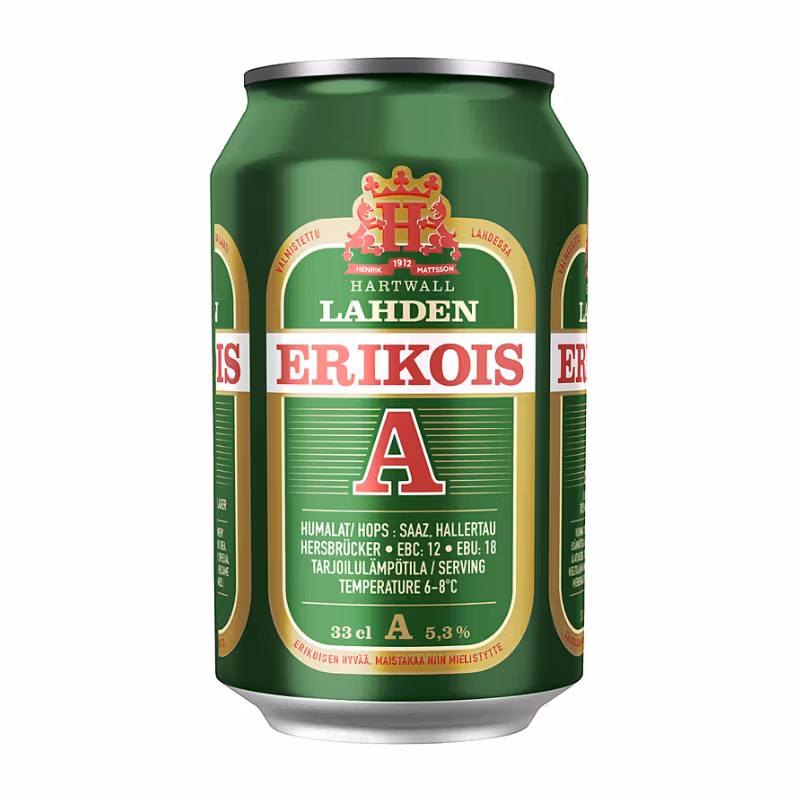 Hartwall Lahden Erikois A 5.3% 24×0.33 l