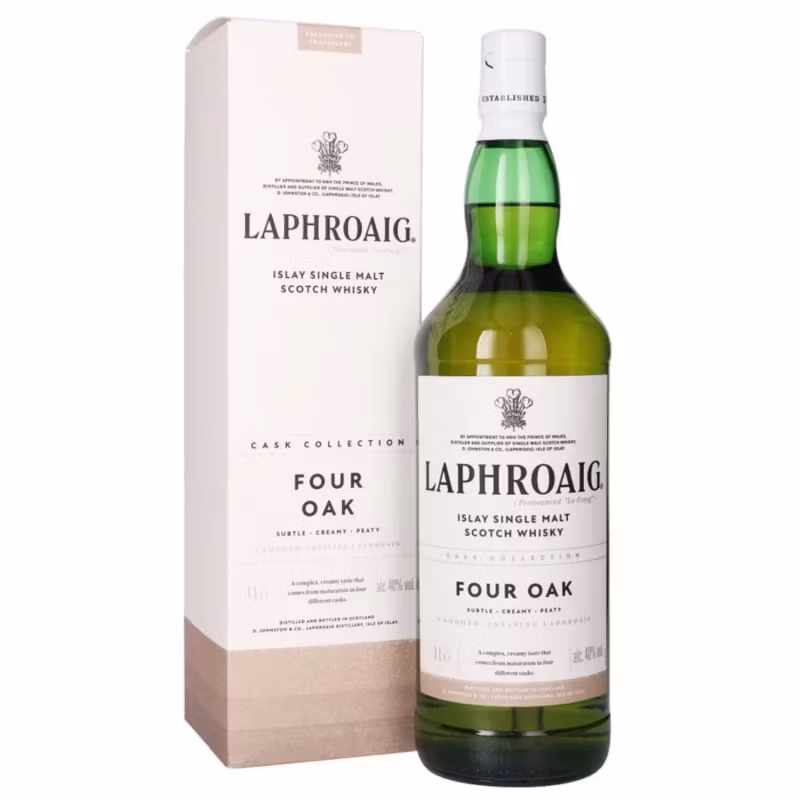 Laphroaig Four Oak Scotch Whisky 40% 1 l