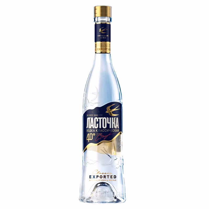 Lastochka Classic Vodka 40% 0.5 l