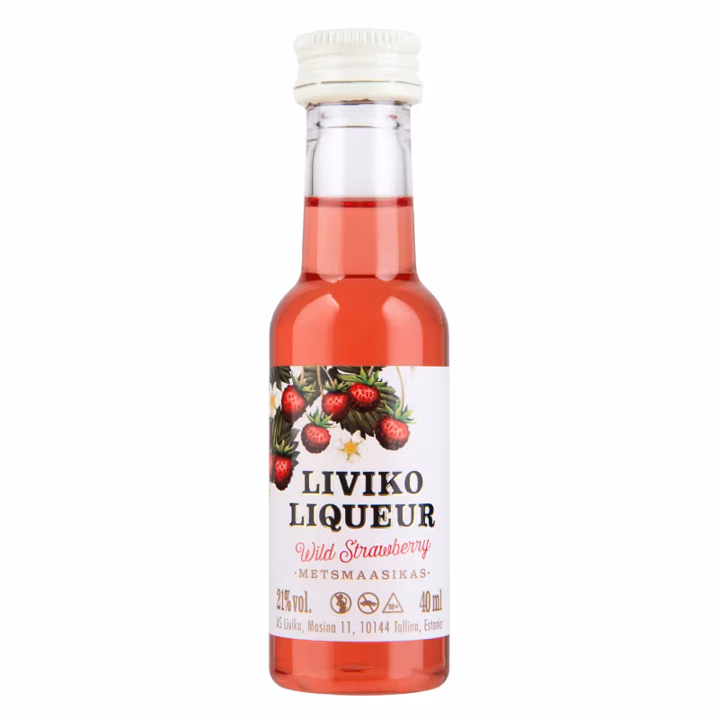 Liviko Wild Strawberry 21% 0.04 l MINI