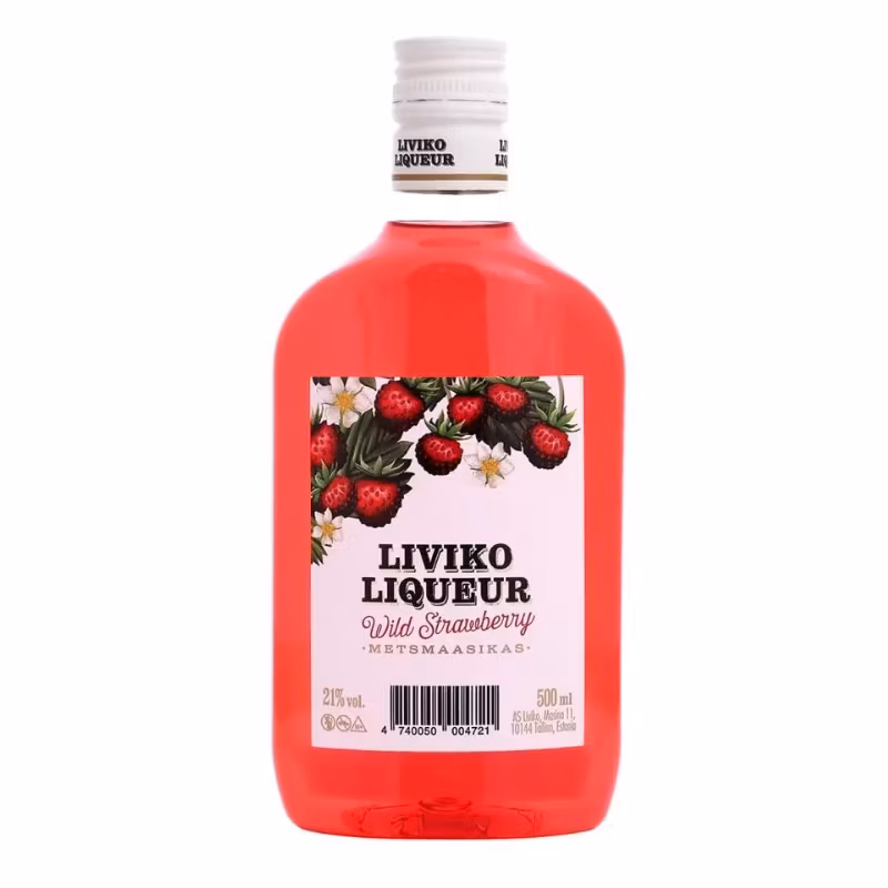 Liviko Wild Strawberry Liqueur 21% 0.5 l PET