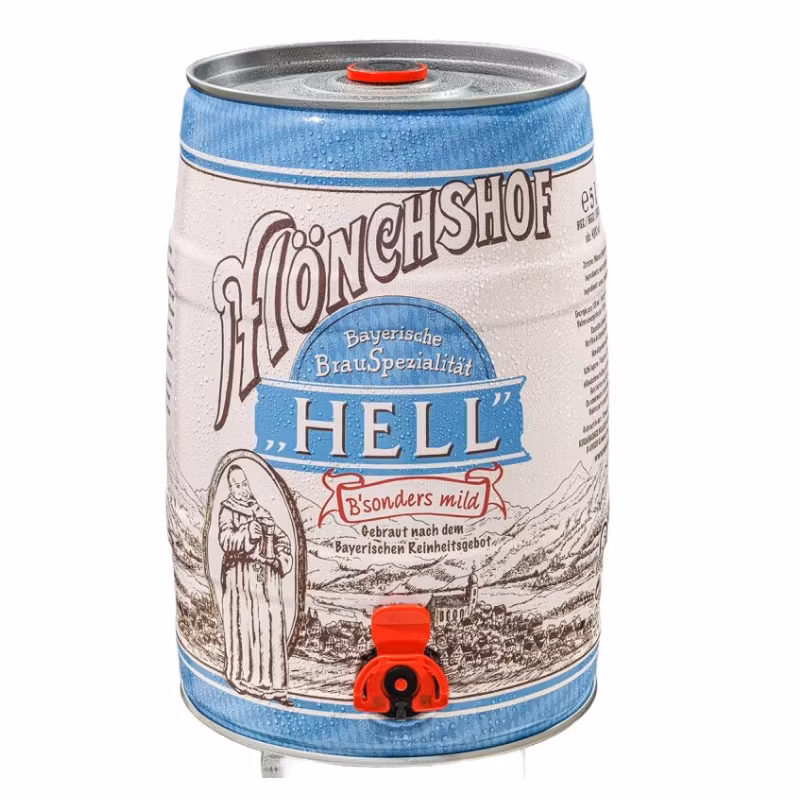 Mönchshof Bayerisch Hell 4.9% 5 l