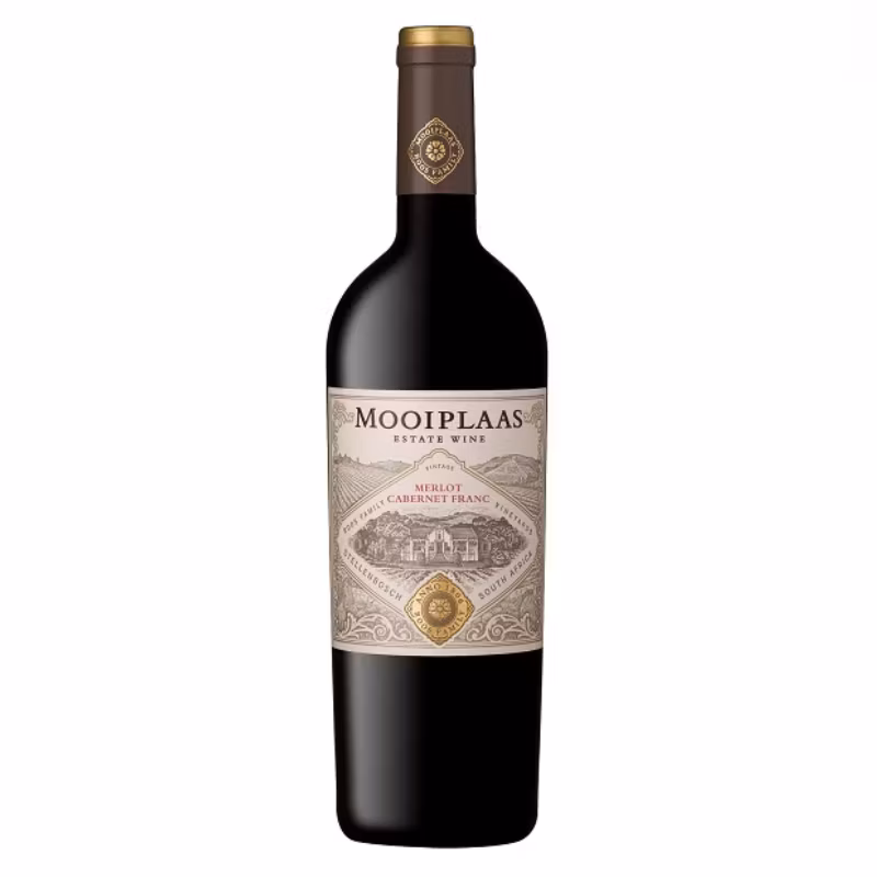Mooiplaas Merlot Cabernet Franc 14.5% 0.75 l