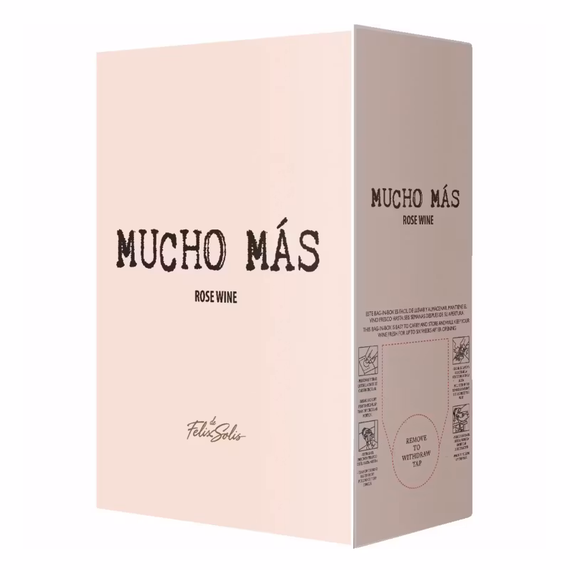 Mucho Mas Rosé 13% 3 l BIB
