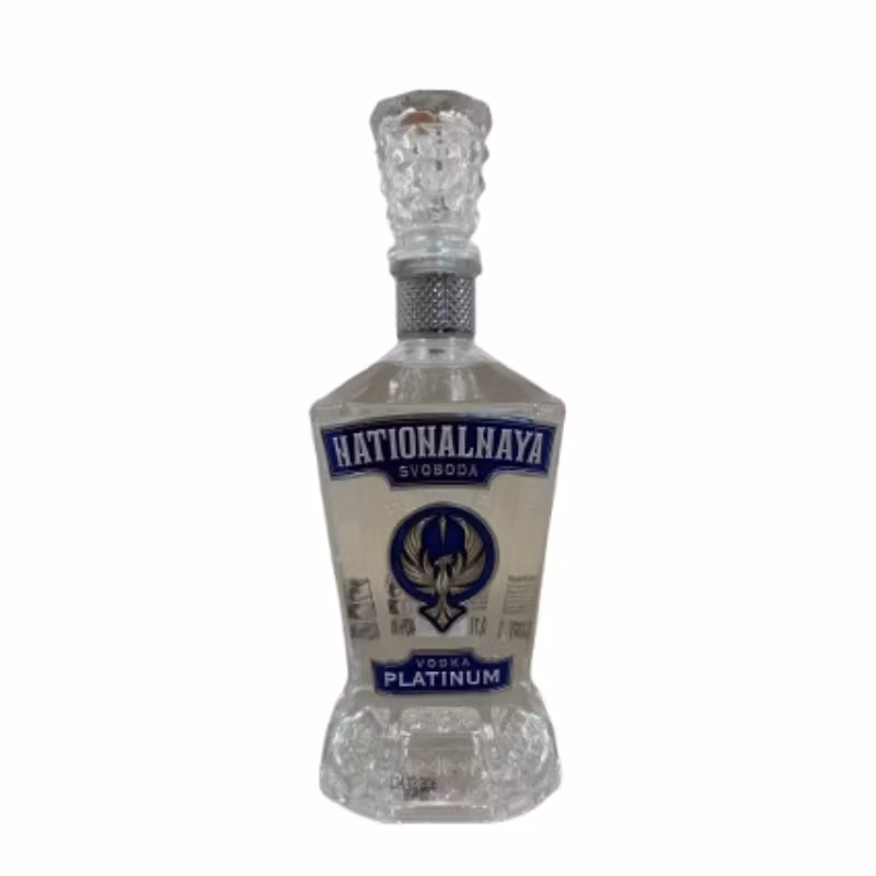 Nationalnaya Svoboda Platinum Vodka 40% 0.7 l