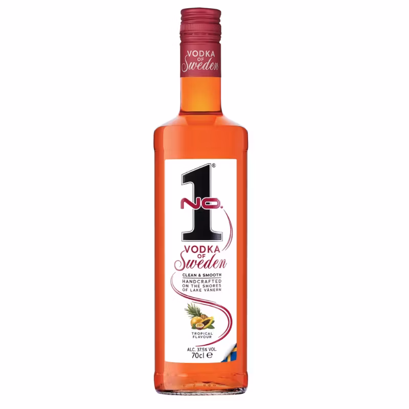 No.1 Vodka Tropical Flavour 37.5% 0.7 l