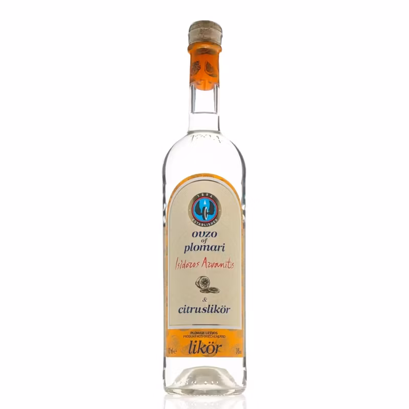 Ouzo of Plomari Citruslikör 34% 0.7 l