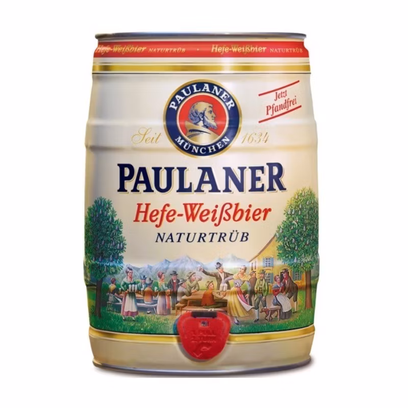 Paulaner Hefe-Weißbier Naturtrüb 5.5% 5 l