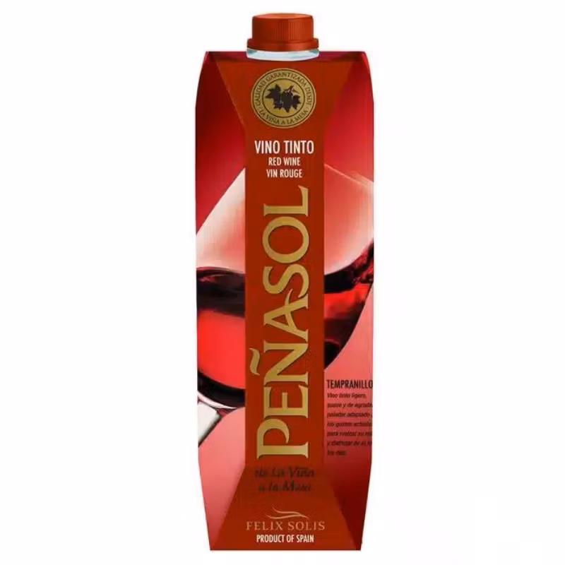 Penasol  Vino De Mesa Tinto 12% 1 l