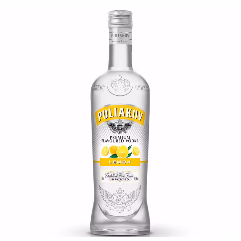 Poliakov Vodka Lemon 37.5% 0.7 l