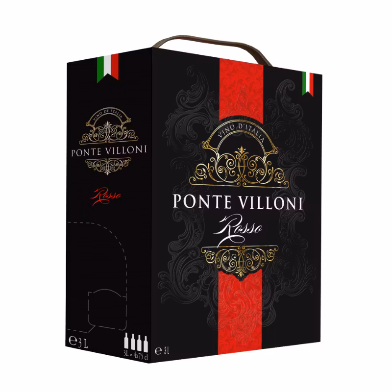 Ponte Villoni Rosso 12% 3 l BiB