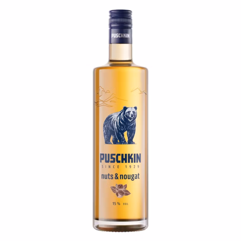 Puschkin Nuts Nougat 17.5% 0.7 l