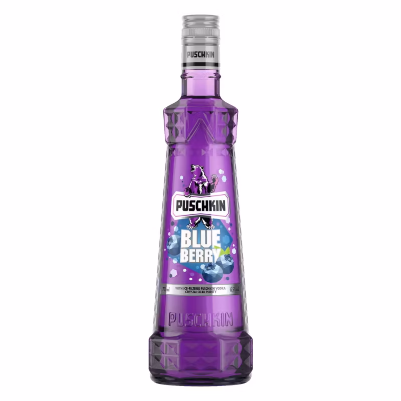 Puschkin Blue Berry 17.5% 0.7 l