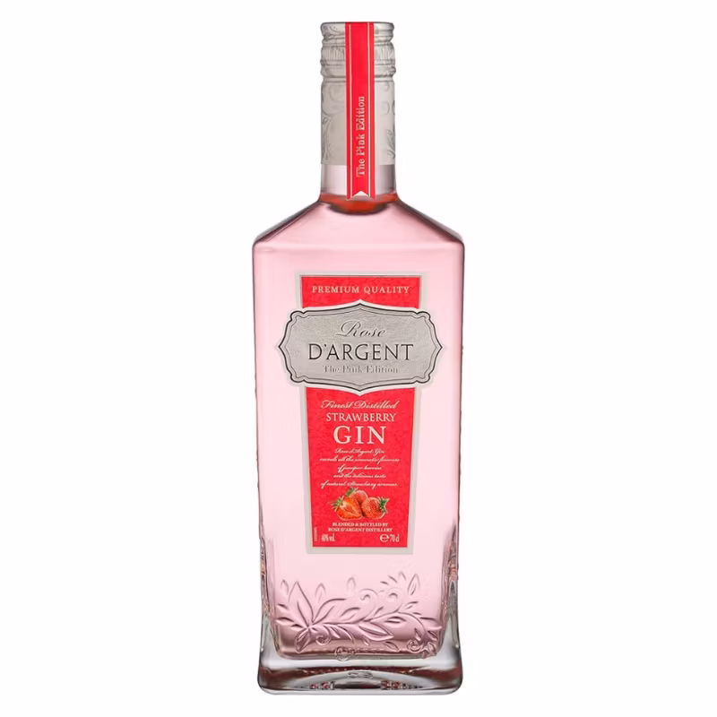 Rose d’Argent Gin Pink 40% 0.7 l