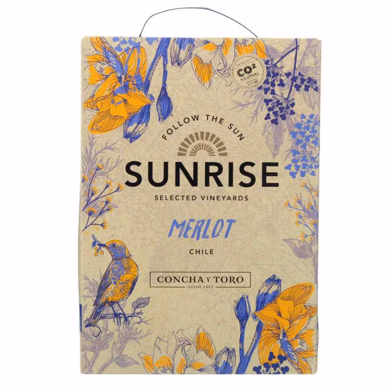 Sunrise Merlot 12% 3 l BIB Filling Date: 10.04.2024