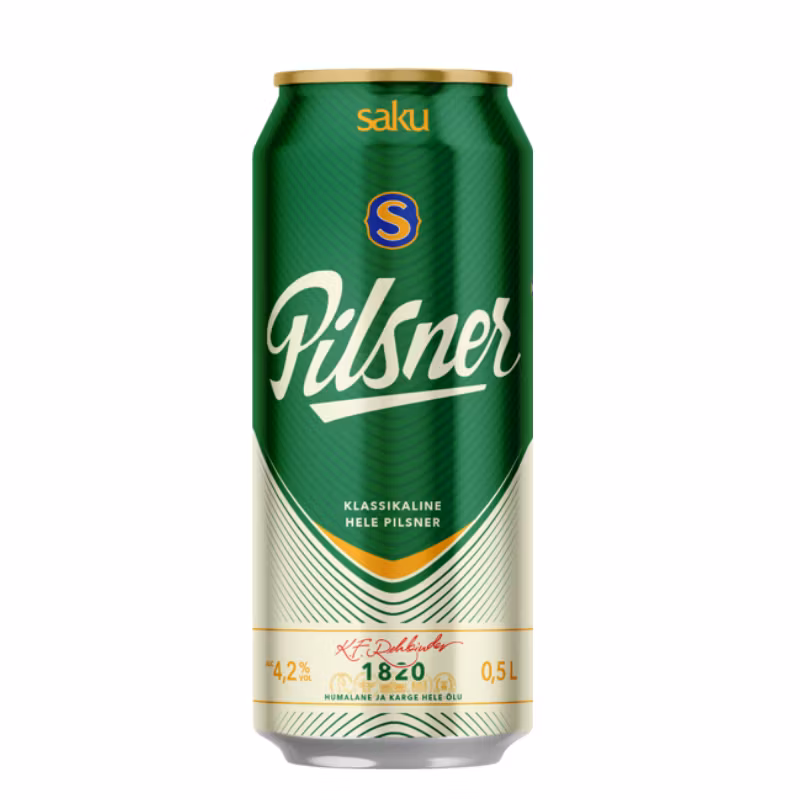 Saku Pilsner 4.2% 24×0.5 l