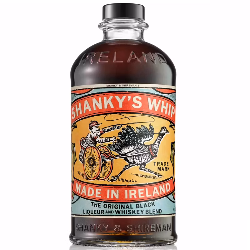 Shanky’s Whip Black Irish Whiskey Liqueur 33% 0.7 l