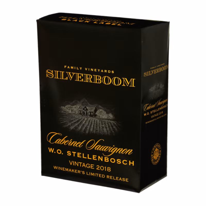Silverboom Black Label Cabernet Sauvignon 15% 3 l BIB