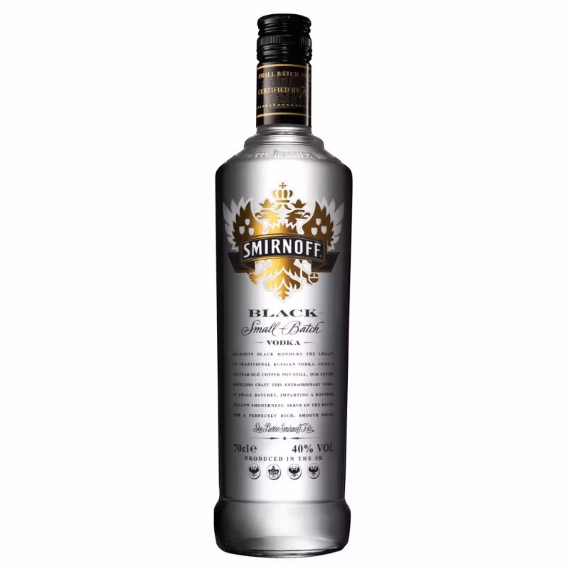 Smirnoff Vodka Black Label 40% 0.7 l