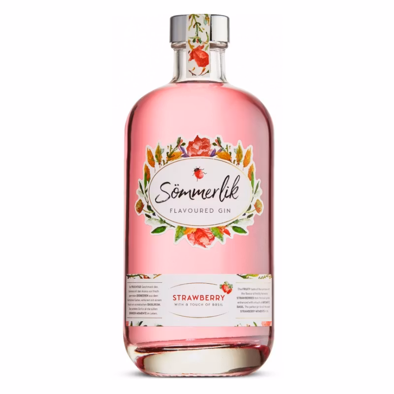 Sömmerlik Gin Strawberry 38.8% 0.5 l
