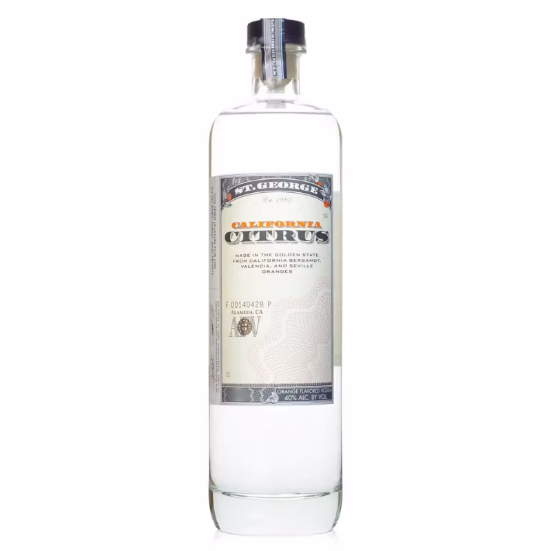 St. George California Citrus Vodka 40% 0.75 l