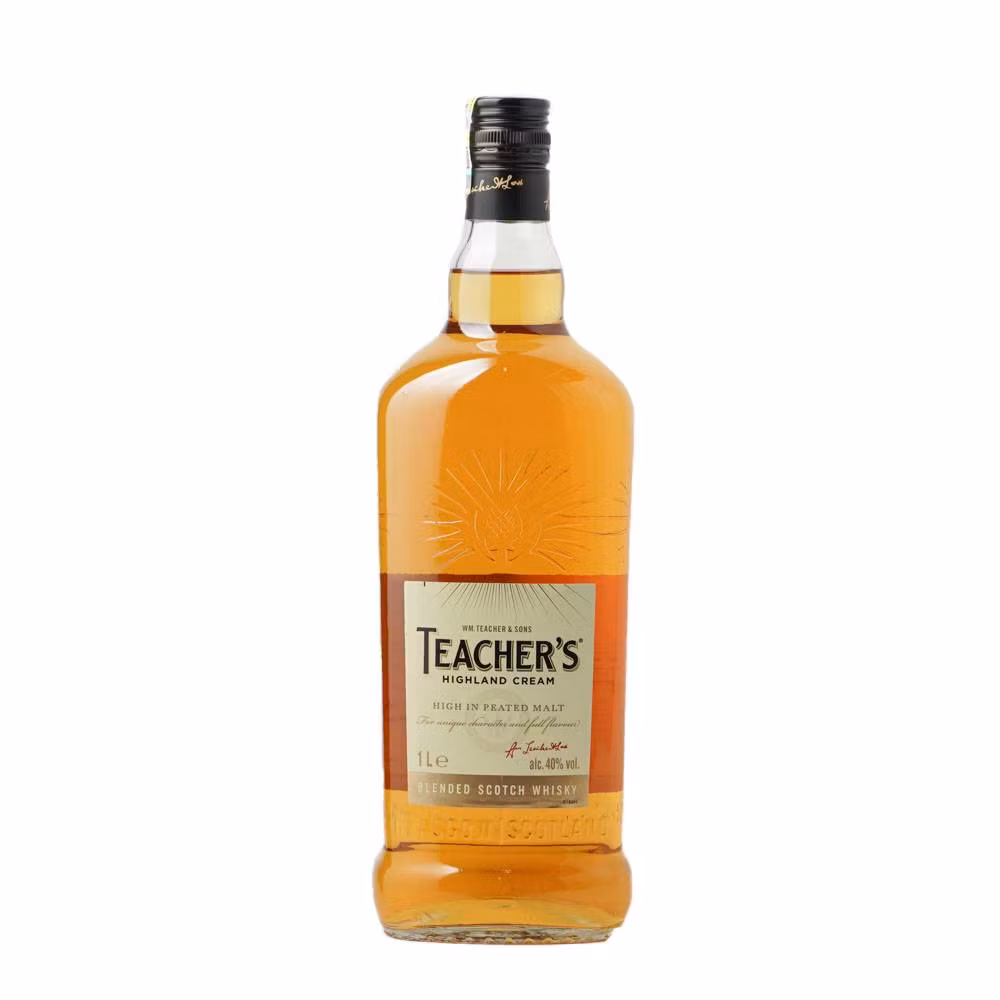 Teacher’s Highland Cream High Peated Malt 40% 1 l