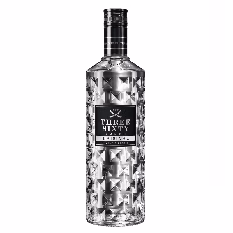 Three Sixty Vodka Original 37.5% 1 l