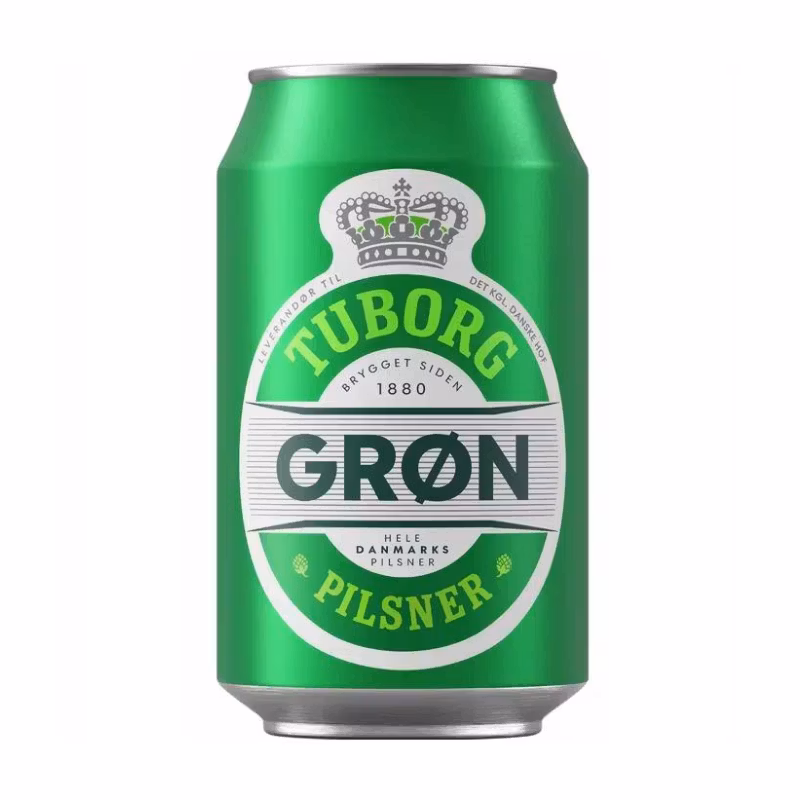 Tuborg Grøn Pilsner 4.6% 24×0.33 l