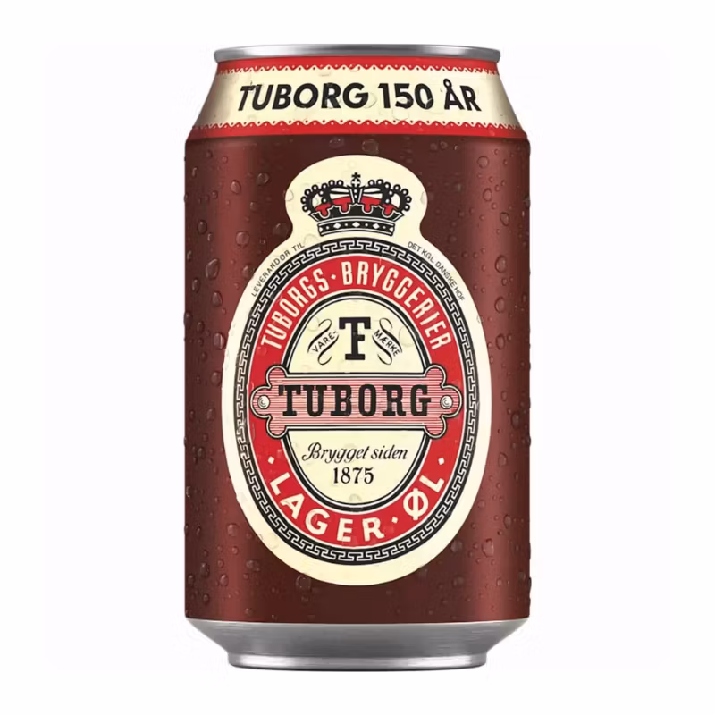 Tuborg Lager Rod 4.3% 24×0.33 l
