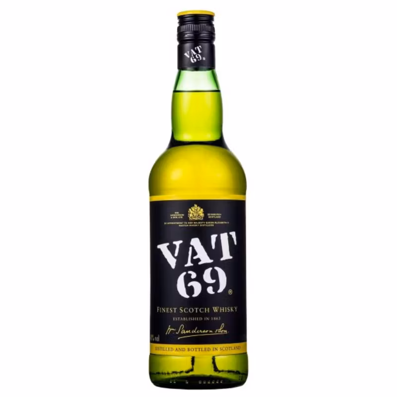VAT 69 Finest Scotch Whisky 40% 0.7 l