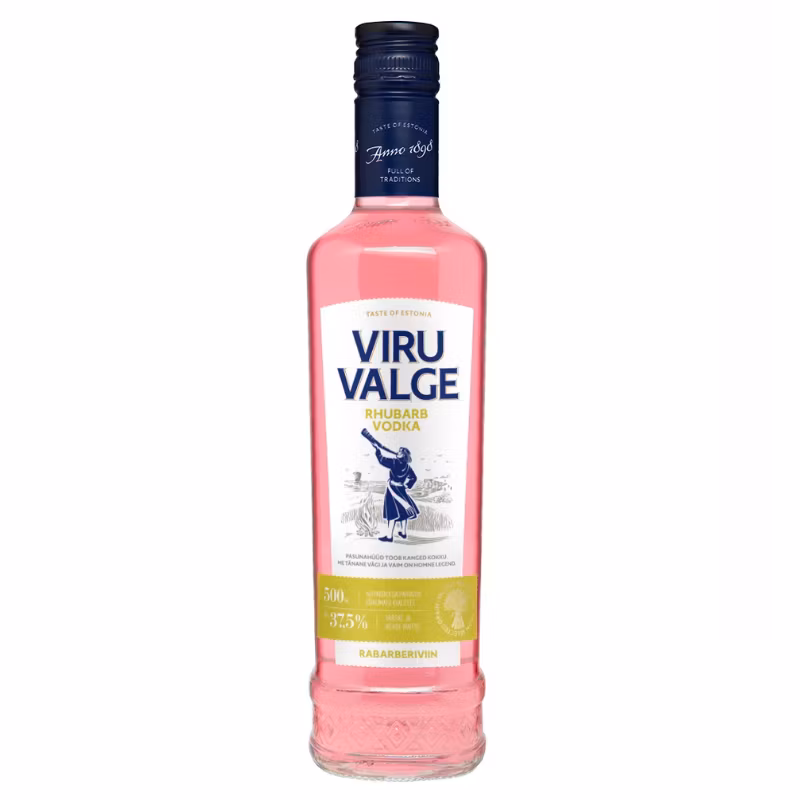 Viru Valge Rhubarb Vodka 37.5% 0.5 l