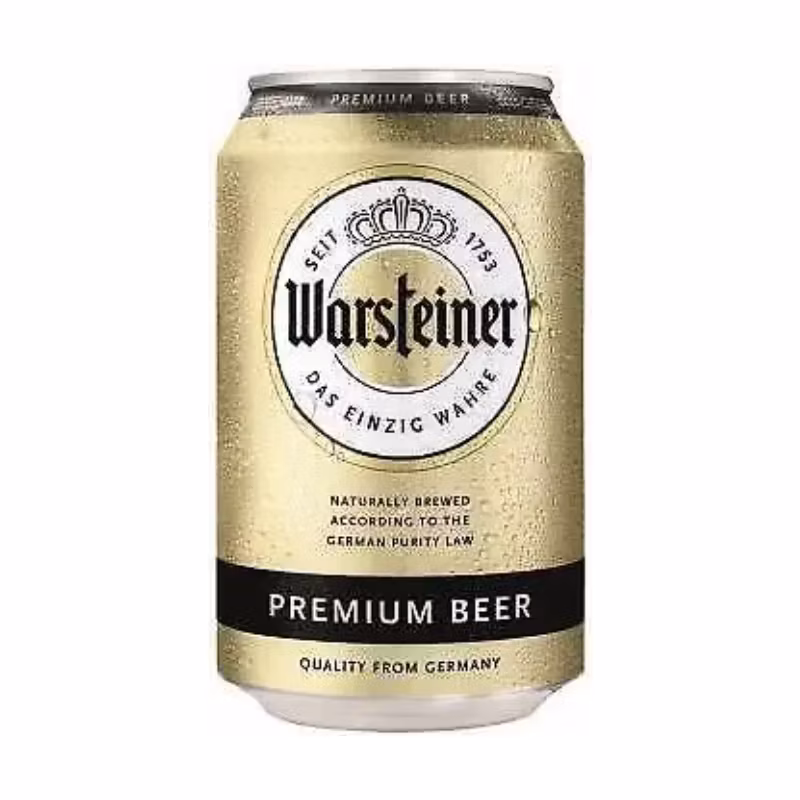 Warsteiner Premium Beer 4.8% 24×0.33 l