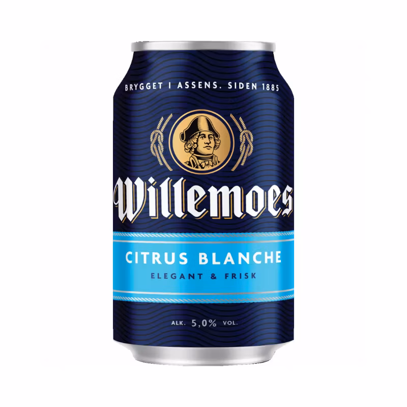 Willemoes Citrus Blanche 5% 24×0.33 l