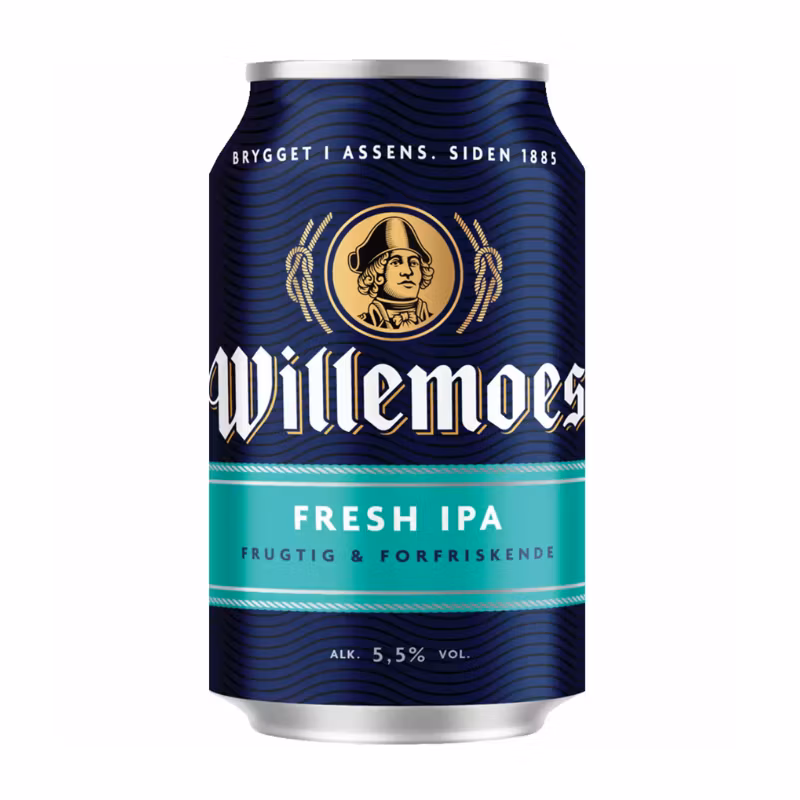 Willemoes Fresh IPA 5.5% 24×0.33 l