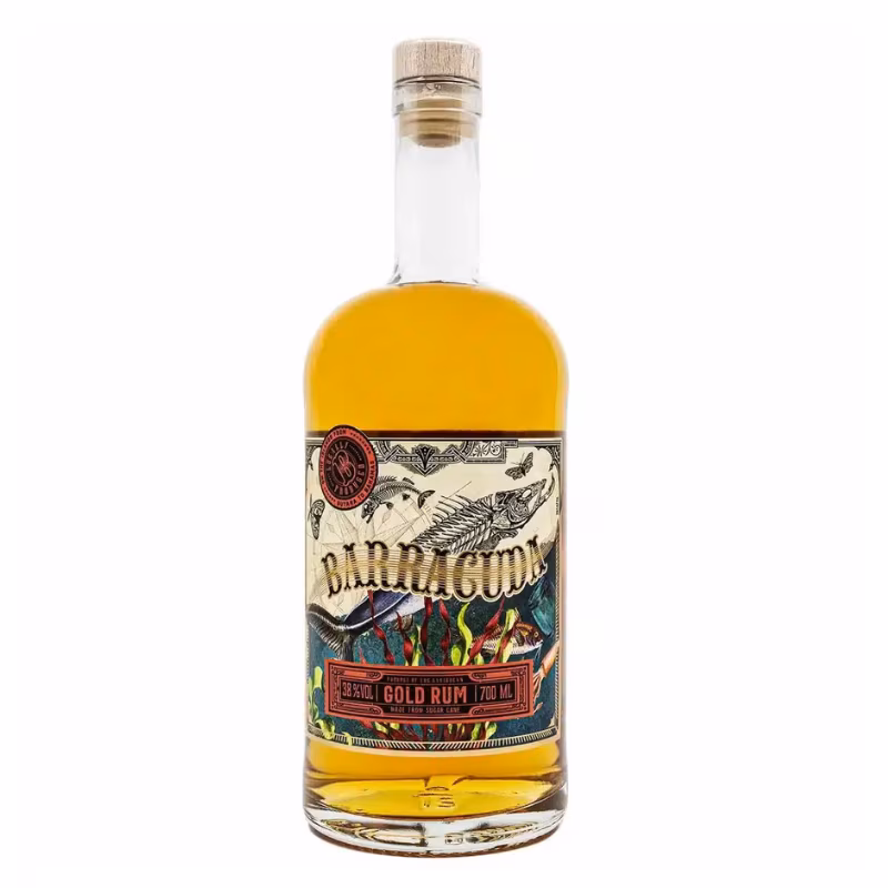 Barracuda Rum Gold 38% 0.7 l