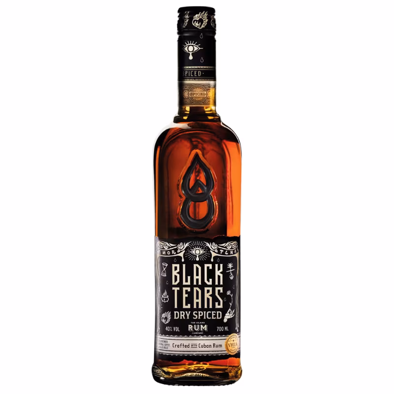 Black Tears Dry Spiced Rum 40% 1 l
