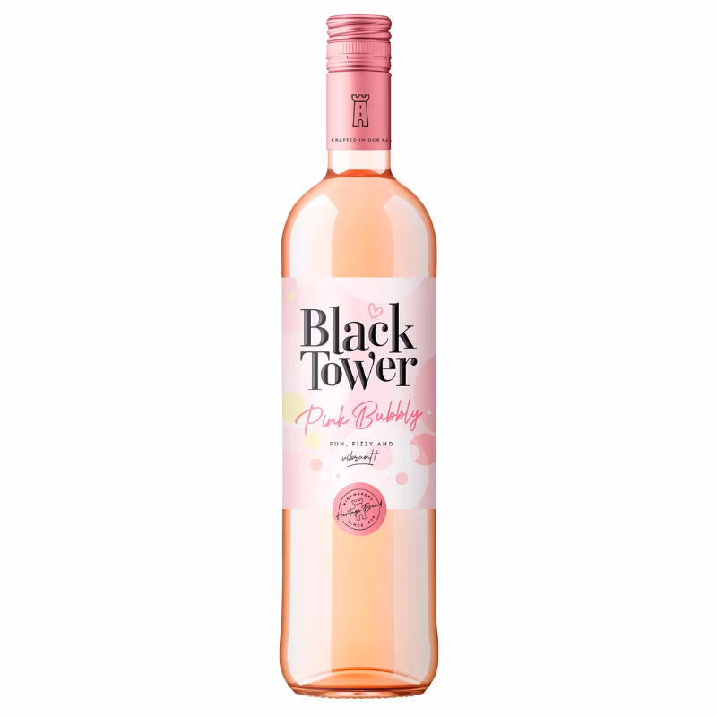 Black Tower Pink Bubbly 9.5% 0.75 l
