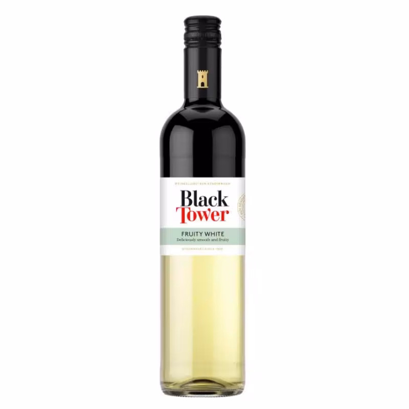 Black Tower Fruity White 9% 0.75 l