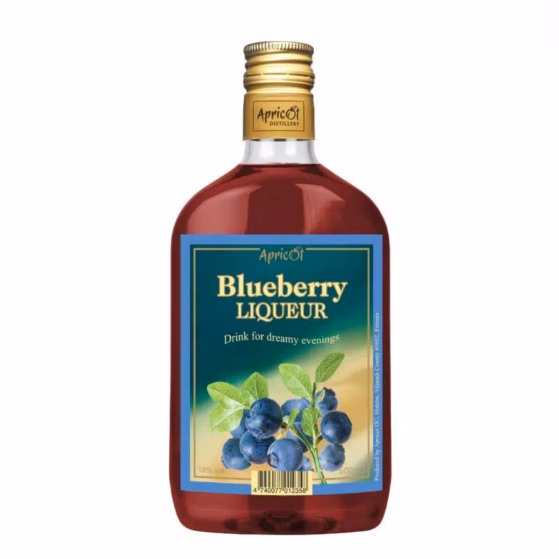 Blueberry Liqueur 18% 0.5 l PET