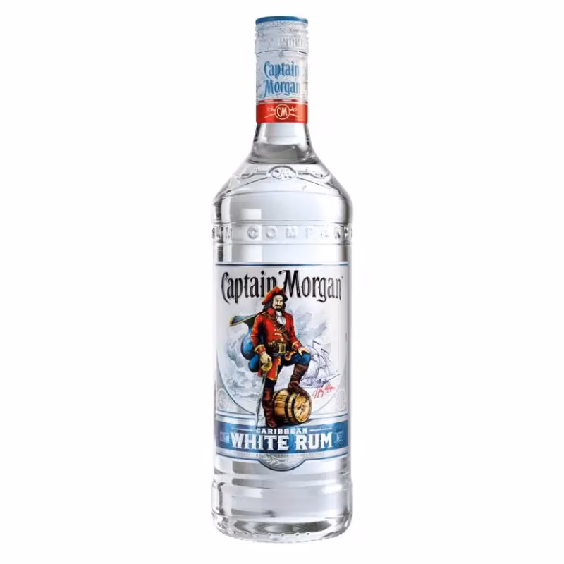 Captain Morgan White Rum 37.5% 1 l