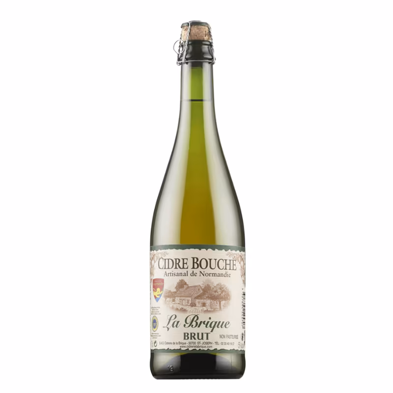 Cidre Bouche Brut De Normandie La Brique 5% 0.75 l