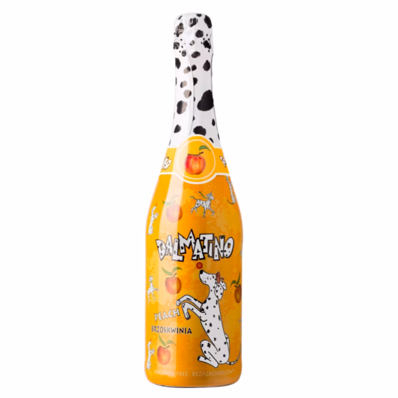 Dalmatino Peach Party Drink Alcohol Free 0.75 l